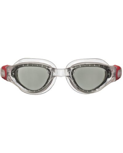 Дамски очила за плуване Arena - Cruiser Soft Training, прозрачни/червени - 2