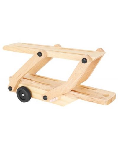 Дървена играчка Kruzzel - Автовоз с колички - 9