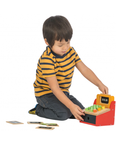 Дървен игрален комплект Tender Leaf Toys - Касов апарат - 2