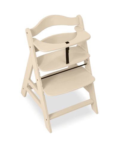 Дървено столче за хранене Hauck - Alpha Plus, Vanilla - 3