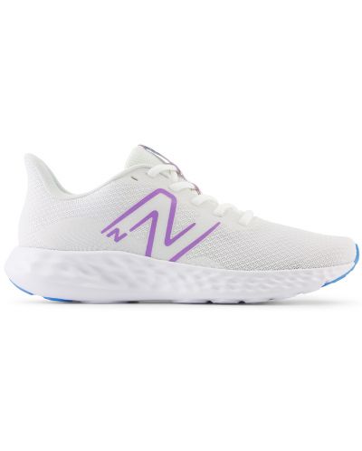 Дамски обувки New Balance - 411v3 , бели/лилави - 1