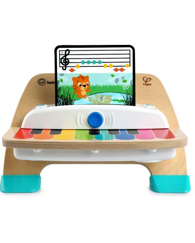 Дървена музикална играчка HaPe International - Сензорно пиано - 1