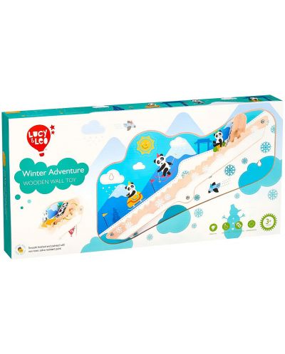 Интерактивна играчка за стена Lucy&Leo - Зимно приключение - 8