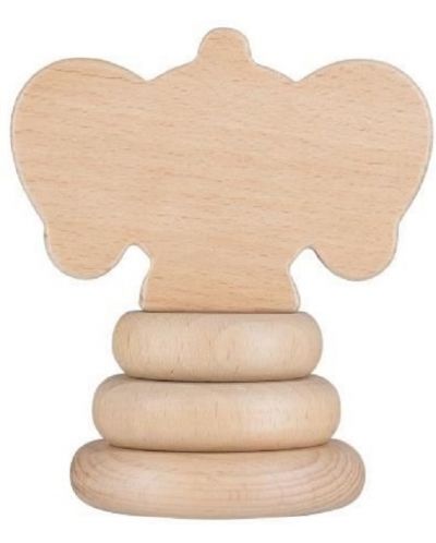 Дървена играчка Bebe Confort - Elidou Elephant Safari - 2