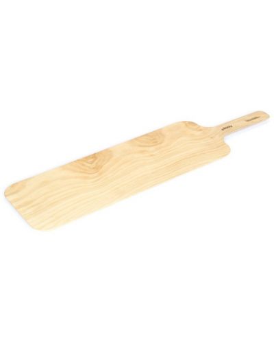 Дървена дъска с дръжка Pebbly - XL, 55 х 15 cm - 1