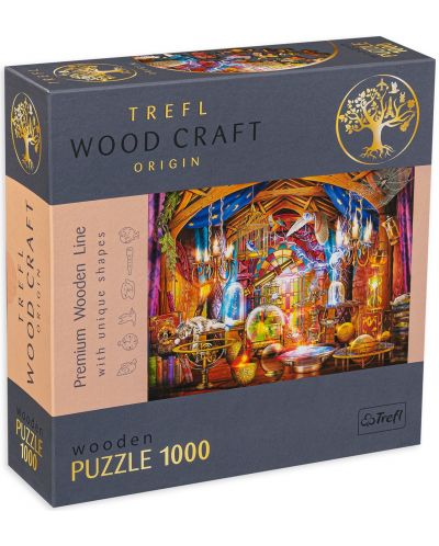 Дървен пъзел Trefl от 1000 части - Вълшебна стая - 1