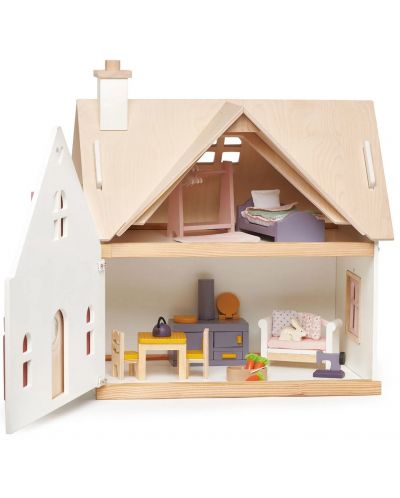 Дървена къща за кукли Tender Leaf Toys - Нашата вила - 2