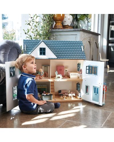 Дървена къща за кукли Tender Leaf Toys - Dovetail House - 6