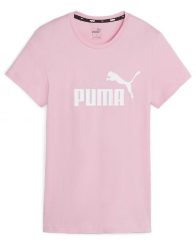 Дамска тениска Puma - Essentials Logo Tee , розова - 1