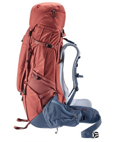 Дамска раница Deuter - Aircontact X 60+15 SL, червена - 3