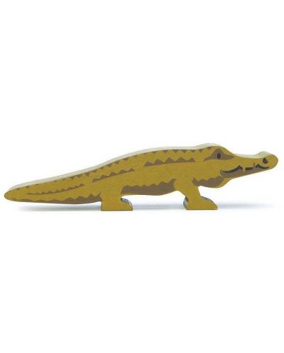 Дървена фигурка Tender Leaf Toys - Крокодил - 1