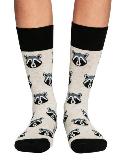 Дамски чорапи Crazy Sox - Енот, размер 35-39 - 1