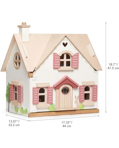 Дървена къща за кукли Tender Leaf Toys - Нашата вила - 6