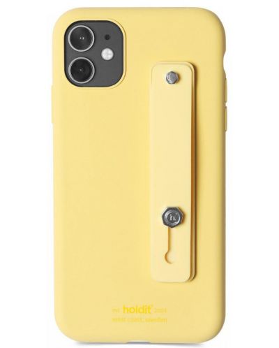 Държач за телефон Holdit - Finger Strap, жълт - 3