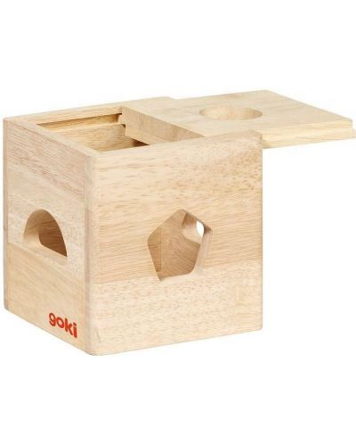 Дървена играчка Goki - Кутия за сортиране II - 2