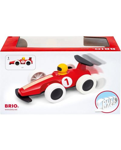 Дървена играчка Brio - Състезателна кола - 7