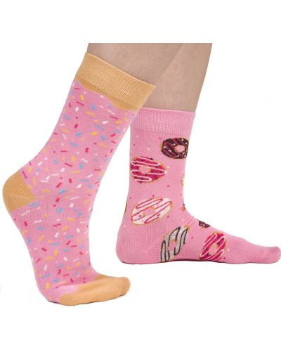 Дамски чорапи SOXO - Pink Donut - 2