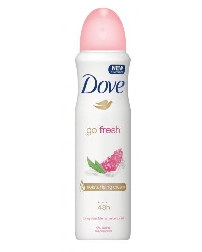 Dove Go Fresh Спрей дезодорант Pomegranate, 150 ml - 1