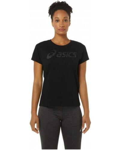 Дамска тениска Asics- Big Logo Tee III, черна - 2