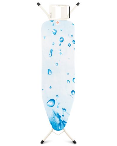 Дъска за гладене Brabantia - Ice Water, 124x38 cm,синя - 1