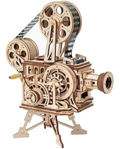 Дървен 3D пъзел Robo Time от 183 части - Витаскоп - 1