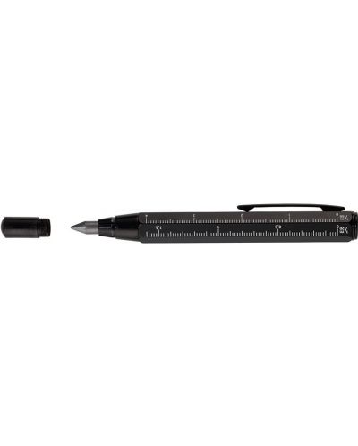Дърводелски автоматичен молив Troika - Zimmermann, HB, черен - 3