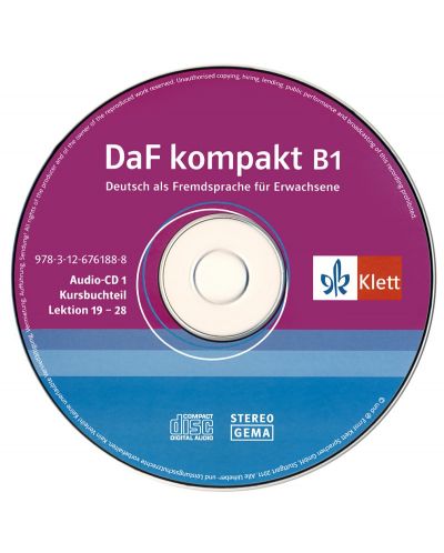 DaF kompakt: Немски език - ниво B1 + 2 CD - 2