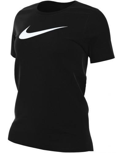 Дамска тениска Nike - Dri-FIT Graphic, черна - 1