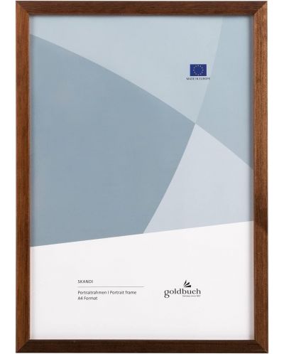 Дървена рамка за снимки Goldbuch - Кафява, 21 x 30 cm - 1