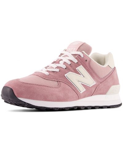 Дамски обувки New Balance - 574 , розови/бели - 5