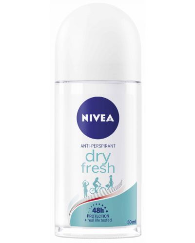 Nivea Рол-он против изпотяване Dry Fresh, 50 ml - 1