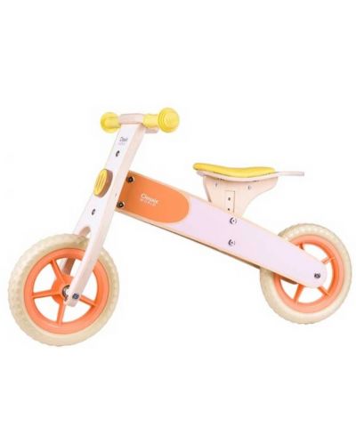 Дървено колело за баланс Classic World - Пастелен цвят - 1