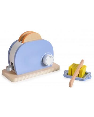 Дървена играчка Moni Toys - Тостер - 1