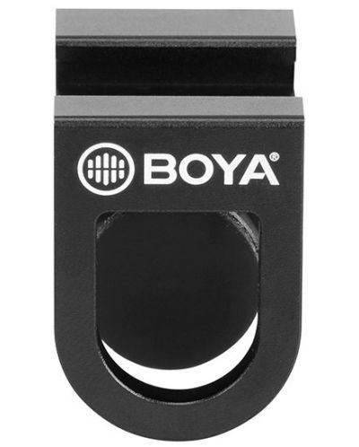 Държач за смартфон Boya - BY-C12, черен - 2