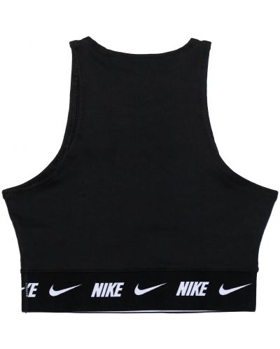 Дамски потник Nike - Sportswear Crop Tape Top, черен - 2