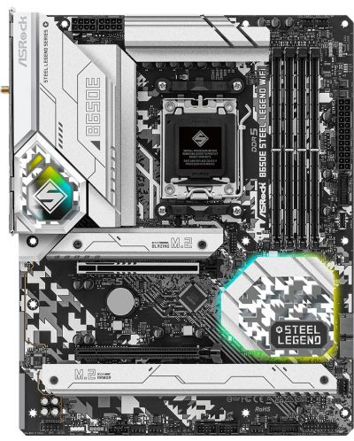 Дънна платка Asrock - B650E Steel Legend WiFi, AM5 - 3