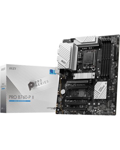 Дънна платка MSI - PRO B760-P II, LGA 1700 - 1