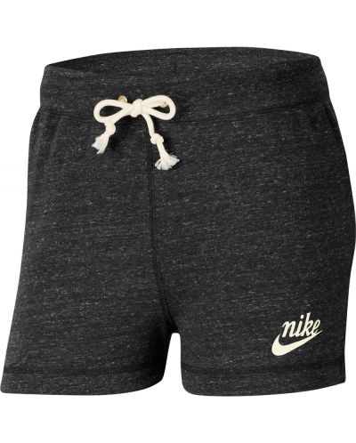 Дамски къси панталони Nike - Gym Vintage , тъмносиви - 1