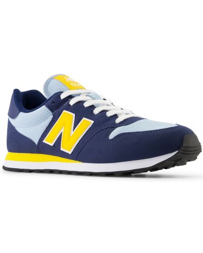 Мъжки обувки New Balance - 500 , сини/жълти - 5