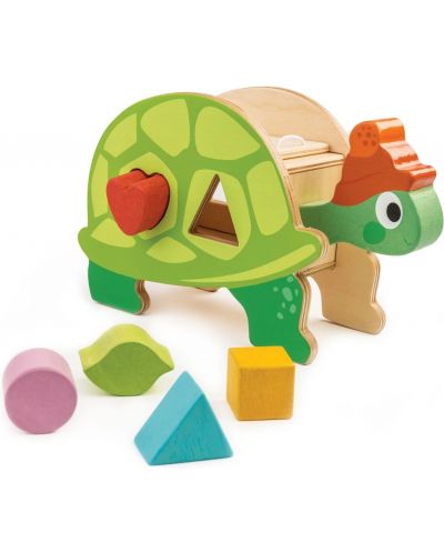 Дървен сортер Tender Leaf Toys - Костенурка - 1