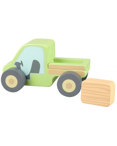 Дървена играчка Orange Tree Toys - Фермерски камион - 2