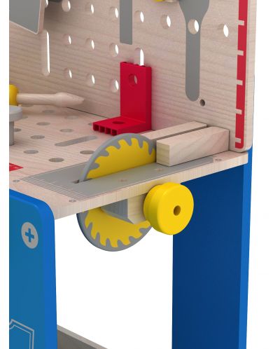 Дървен комплект Acool Toy - Работна маса с инструменти - 3