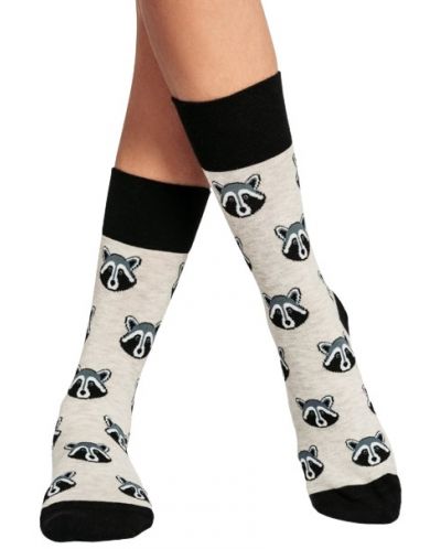 Дамски чорапи Crazy Sox - Енот, размер 35-39 - 2
