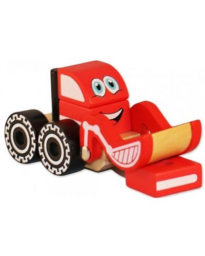 Дървена играчка за сглобяване Acool Toy - Багер - 2