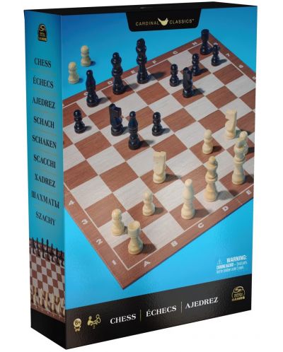 Дървен шах Spin Master - Cardinal - 1