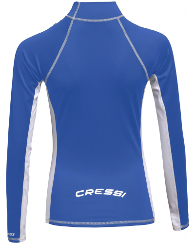 Дамска неопренова блуза Cressi - Rashguard , синя - 2