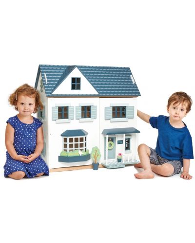Дървена къща за кукли Tender Leaf Toys - Dovetail House - 4