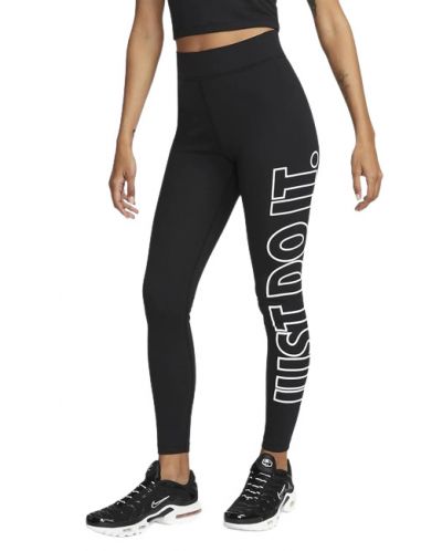 Дамски клин Nike - Sportswear Classics High-Waisted, черен - 1