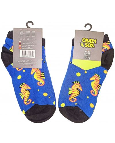 Дамски чорапи Crazy Sox - Морско конче, размер 35-39 - 1
