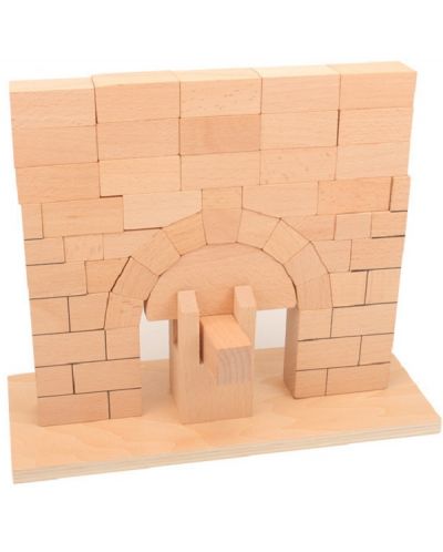 Дървен игрален комплект Smart Baby - Римска арка - 3